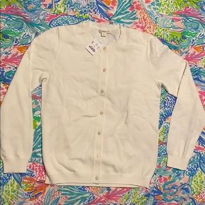J.Crew crewcuts factory cream cardigan